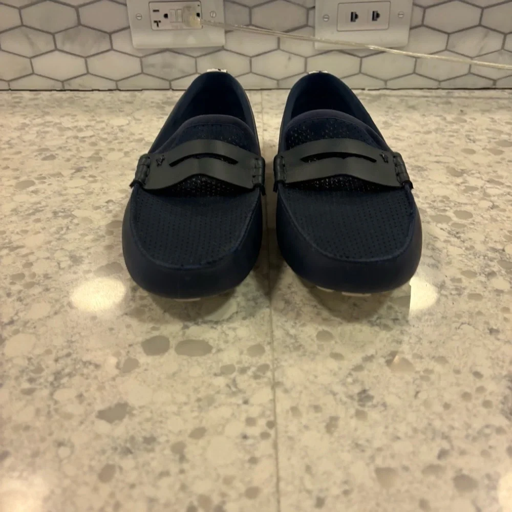 VILEBREQUIN Men’s Solid‎ Waterproof Shoes In Navy Blue, Size 9